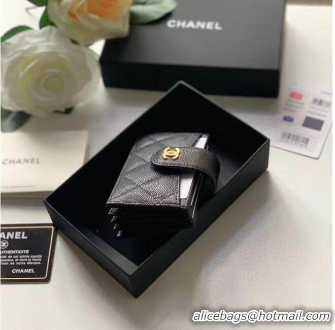 Good Quality Chanel card holder AP0342 black