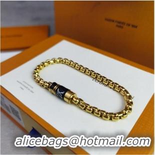 Buy Fashionable Louis Vuitton Bracelet LVB8623 Gold