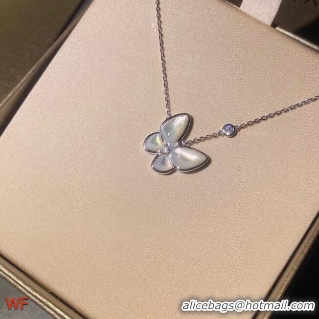 AAAAA Discount Van Cleef & Arpels Necklace CE6633 Silver