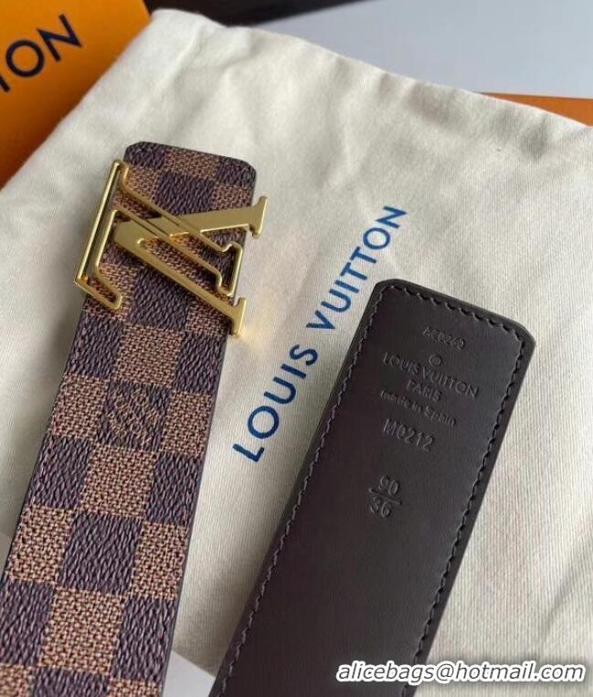 Top Quality Louis Vuitton INITIALES 40MM REVERSIBLE BELT M0216T