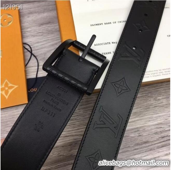 Shop Fashion Louis Vuitton REVERSO 40MM REVERSIBLE BELT MP311V black-color hardware