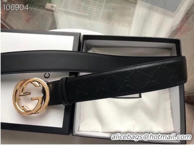 Most Popular Gucci Reversible Signature leather belt 473031