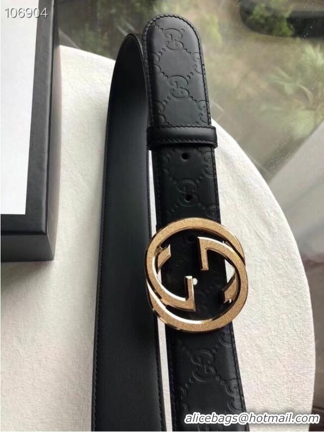 Most Popular Gucci Reversible Signature leather belt 473031