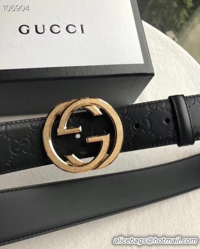 Most Popular Gucci Reversible Signature leather belt 473031