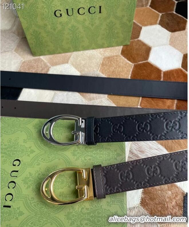 ​Buy Cheap Gucci Belt with G buckle 473031