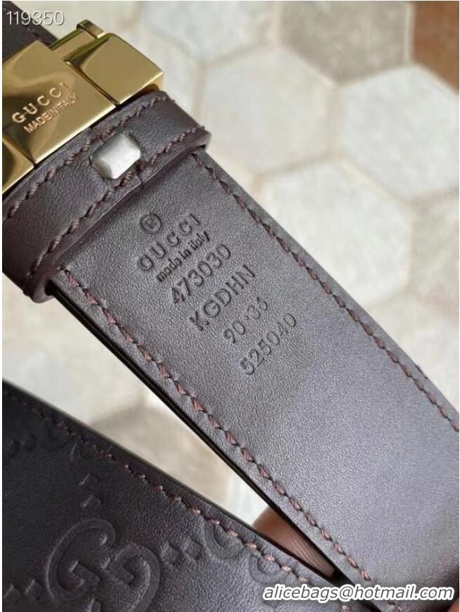 Fashion Discount Gucci Belt with G buckle 473032