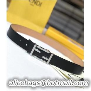 Famous Brand Fendi Leather Belt Width 30mm F2371