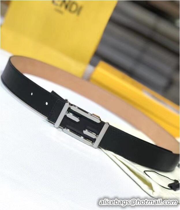 Famous Brand Fendi Leather Belt Width 30mm F2371