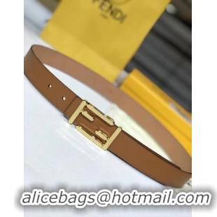 Original Cheap Fendi Leather Belt Width 30mm F2372