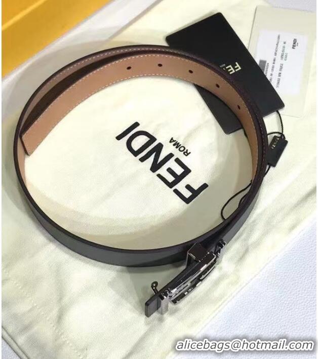 Super Quality Fendi Leather Belt Width 30mm F2375