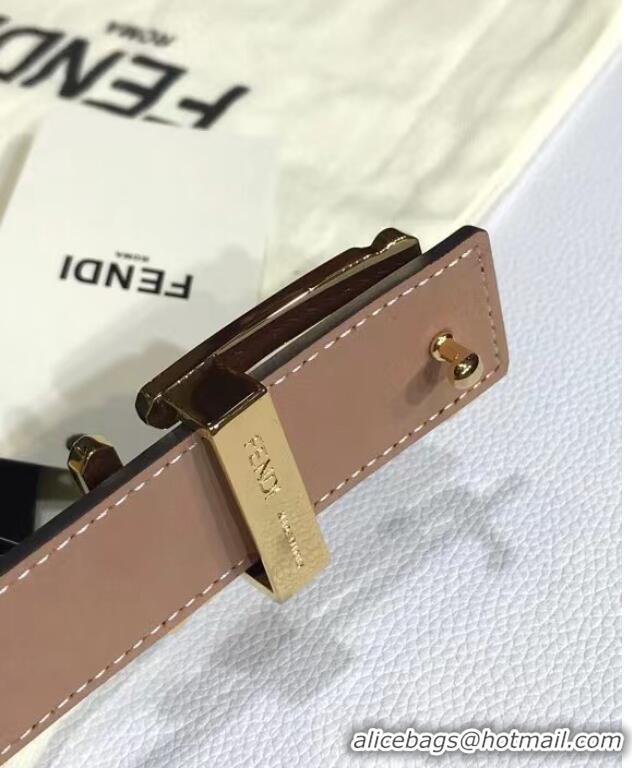 Hot Sell Discount Fendi Leather Belt Width 30mm F2376