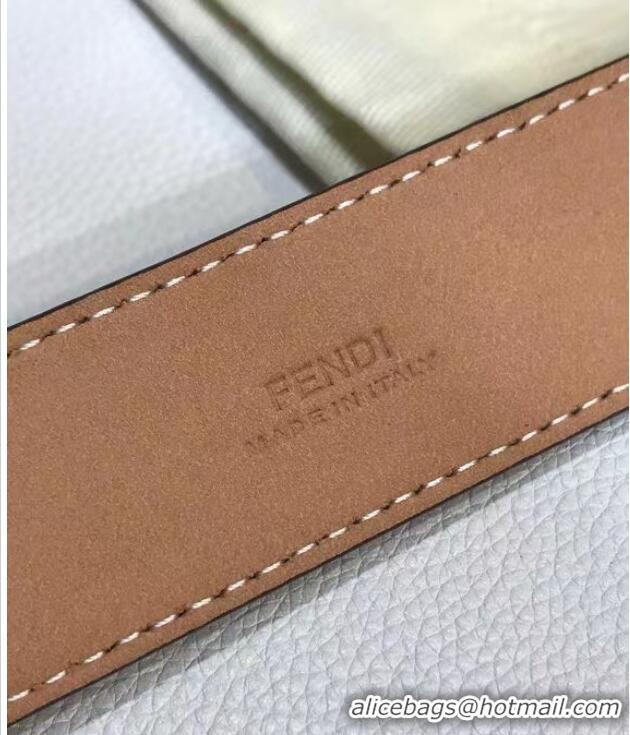 Luxurious Discount Fendi Leather Belt Width 30mm F2377