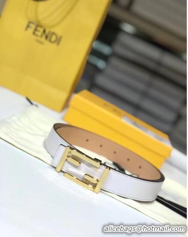 Luxurious Discount Fendi Leather Belt Width 30mm F2377