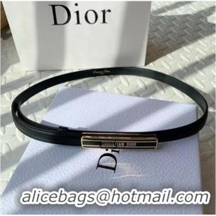 Super Quality DIOR-ID BELT Raspberry Smooth Calfskin 15 MM B0109UM blacck