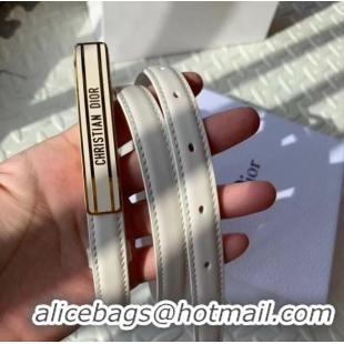 Low Cost DIOR-ID BELT Raspberry Smooth Calfskin 15 MM B0109UM White