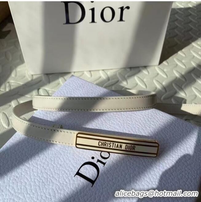 Low Cost DIOR-ID BELT Raspberry Smooth Calfskin 15 MM B0109UM White