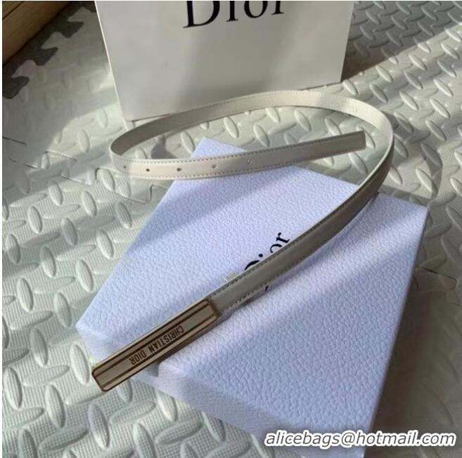 Low Cost DIOR-ID BELT Raspberry Smooth Calfskin 15 MM B0109UM White