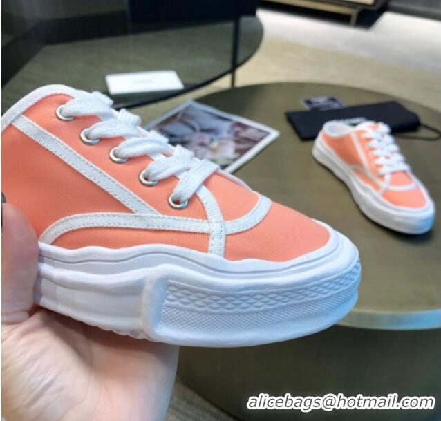 Best Price Chanel Striped Canvas Sneakers 061001 Pink 2021