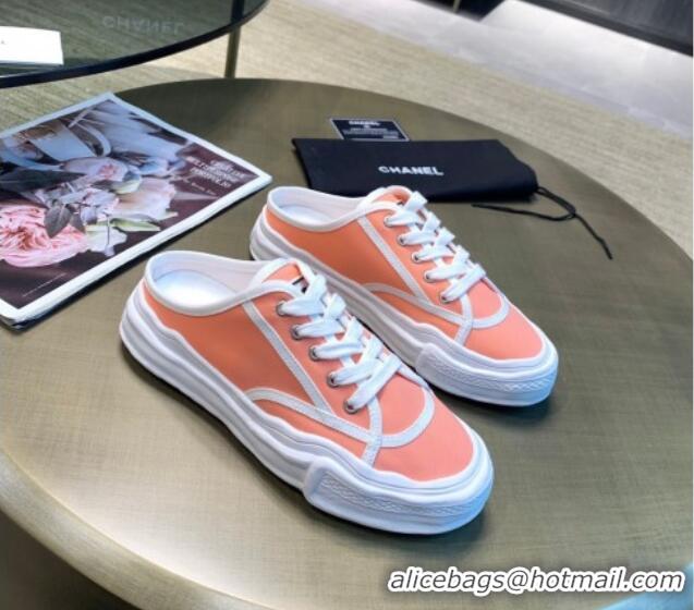 Best Price Chanel Striped Canvas Sneakers 061001 Pink 2021