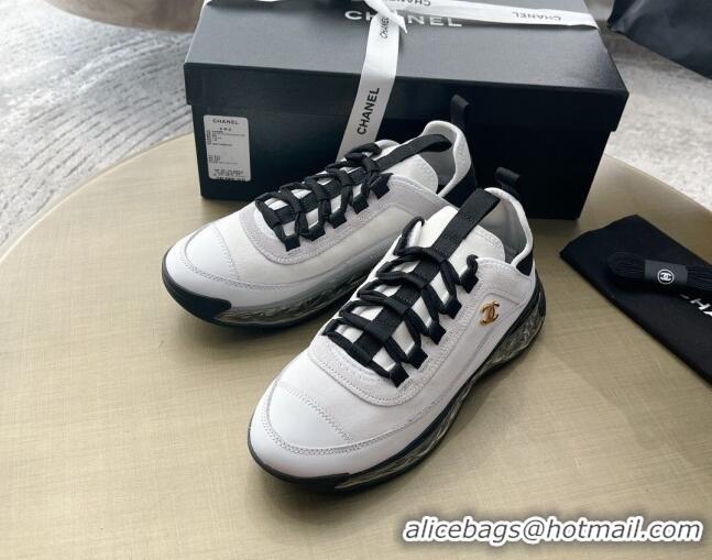 Good Quality Chanel Suede Sneakers 061007 White 2021