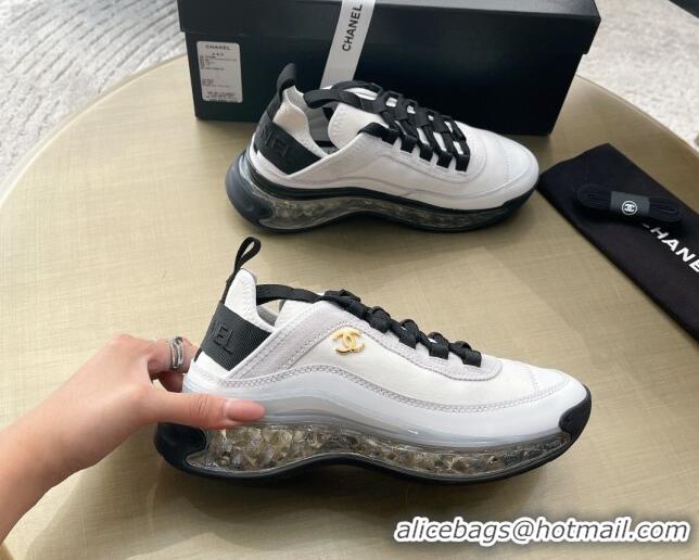 Good Quality Chanel Suede Sneakers 061007 White 2021