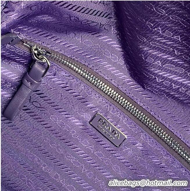 Buy Discount Padded nappa leather Prada Signaux bag 1BC165 violet