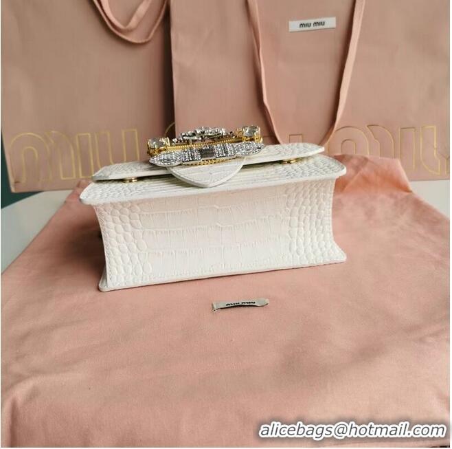 Fashion miu miu Matelasse Nappa Leather mini tote Bag 5EA196 pink