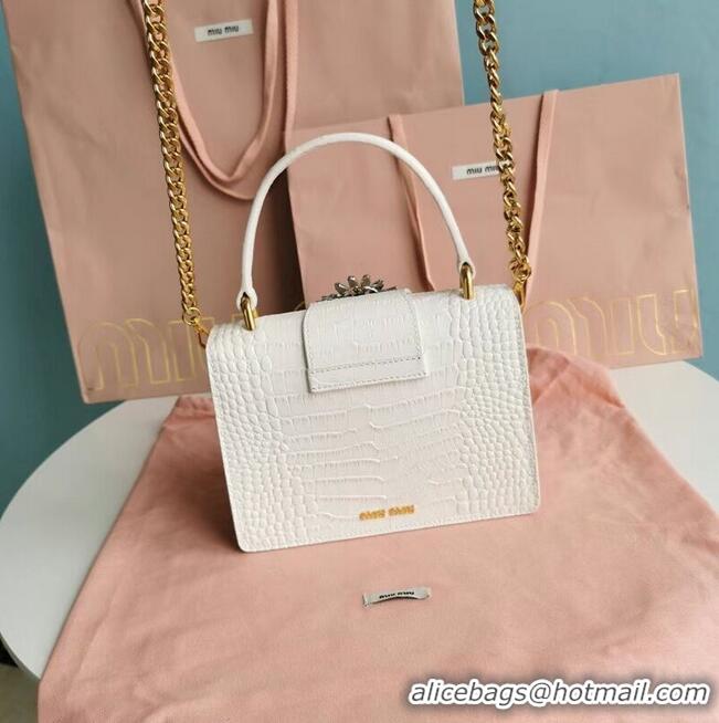 Fashion miu miu Matelasse Nappa Leather mini tote Bag 5EA196 pink