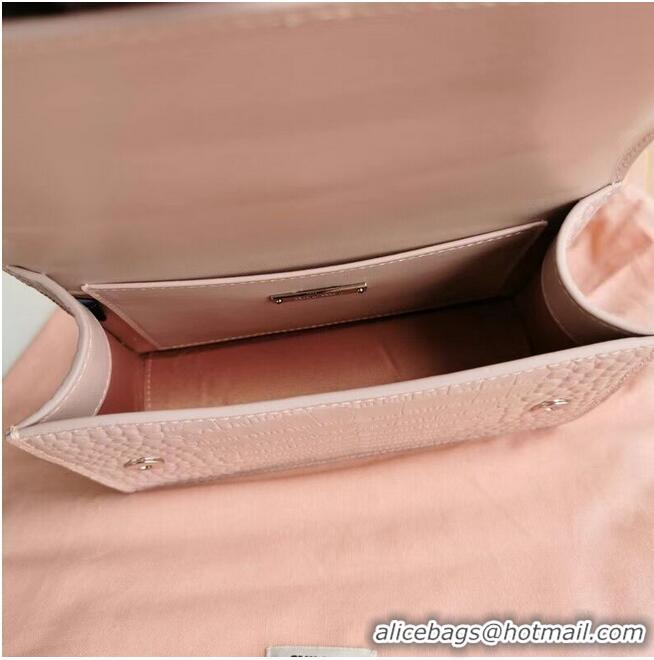 New Product miu miu Matelasse Nappa Leather mini Shoulder Bag 5ED084 pink