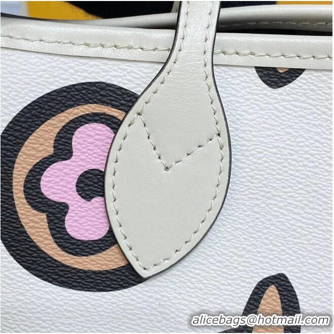 Promotional Louis Vuitton Monogram Canvas Neverfull MM M45818 White