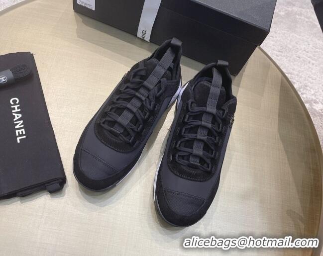 Grade Design Chanel Suede Sneakers 061012 Black 2021