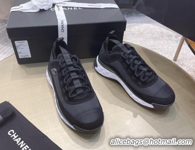 Grade Design Chanel Suede Sneakers 061012 Black 2021