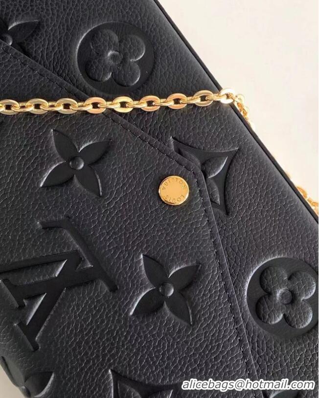 Latest Style Louis vuitton FELICIE POCHETTE M80679 black