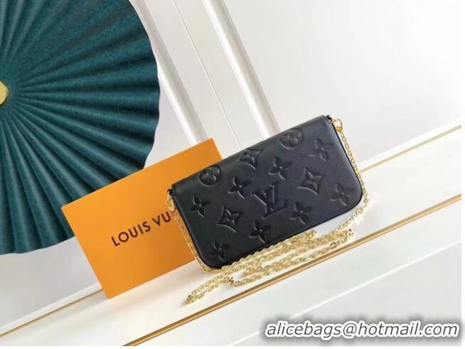 Latest Style Louis vuitton FELICIE POCHETTE M80679 black