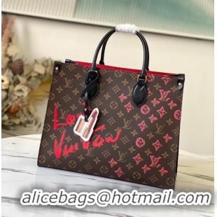 Famous Brand Louis Vuitton ONTHEGO Monogram MM M45888 Love