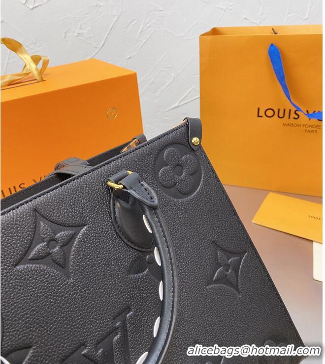 New Stylish Louis Vuitton ONTHEGO Monogram MM M45889 Leopard Black