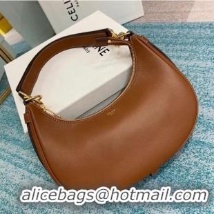 Super Quality Celine MEDIUM STRAP AVA BAG IN SMOOTH CALFSKIN 196923 TAN