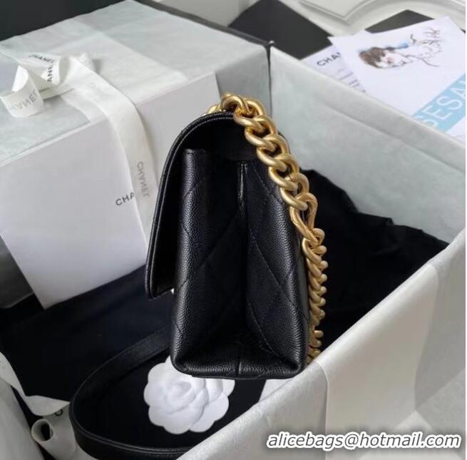 Unique Discount Chanel Flap Shoulder Bag Original leather AS2711 black