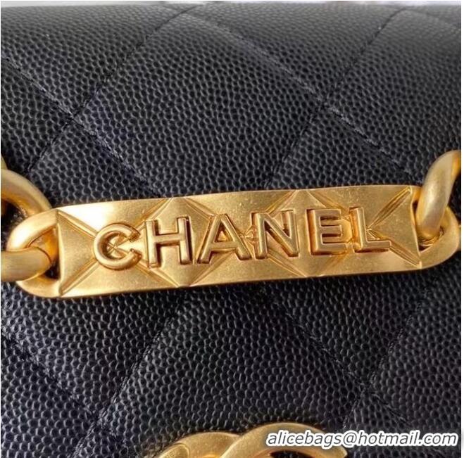 Unique Discount Chanel Flap Shoulder Bag Original leather AS2711 black