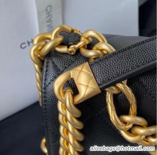 Unique Discount Chanel Flap Shoulder Bag Original leather AS2711 black