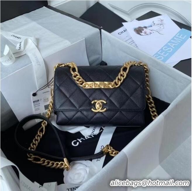 Unique Discount Chanel Flap Shoulder Bag Original leather AS2711 black