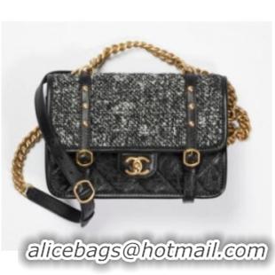 Wholesale Discount Chanel FLAP BAG AS2696 black