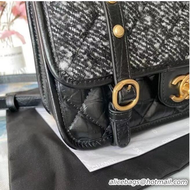 Wholesale Discount Chanel FLAP BAG AS2696 black