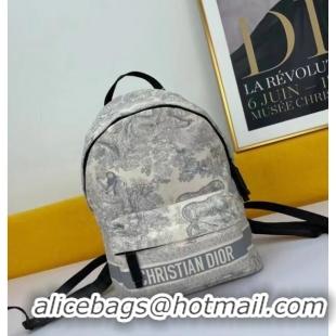 New Fashion DIOR SMALL DIORTRAVEL BACKPACK M6108 grey