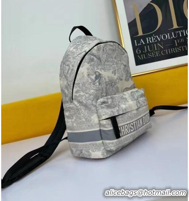 New Fashion DIOR SMALL DIORTRAVEL BACKPACK M6108 grey