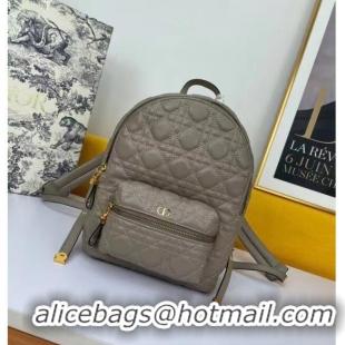 Buy Discount SMALL DIOR BACKPACK Cannage Lambskin M9222U Taupe