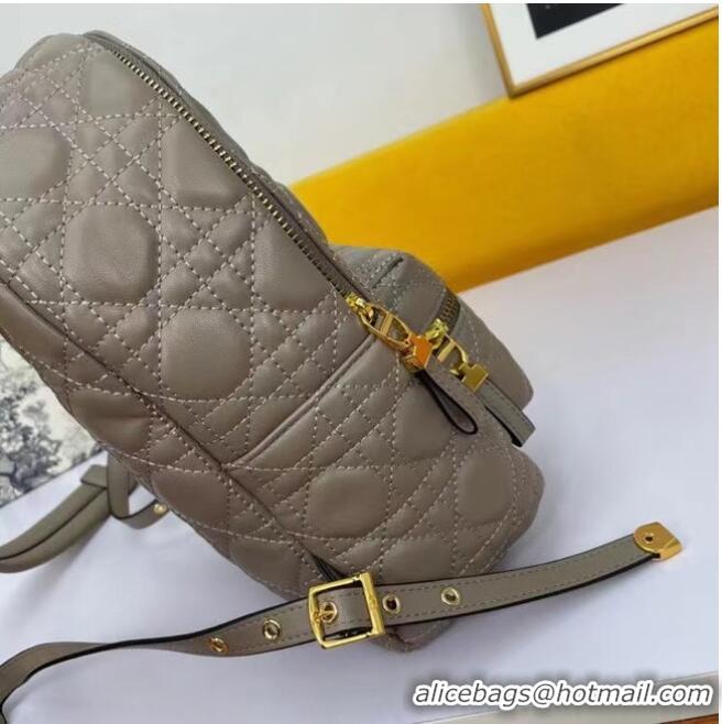 Buy Discount SMALL DIOR BACKPACK Cannage Lambskin M9222U Taupe