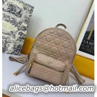 Buy Discount SMALL DIOR BACKPACK Cannage Lambskin M9222U light pink