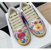 Most Popular Gucci Ken Scott Flora Print Screener Sneaker 043072