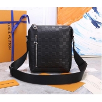 Classic Louis Vuitton Discovery Messenger BB Original Leathe Bag N42418 Black